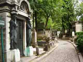  Париж:  Франция:  
 
 Кладбище Пер-Лашез